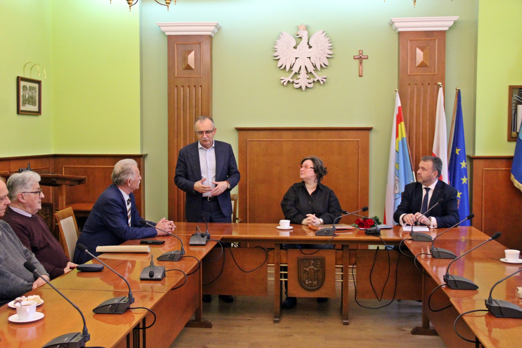 Spotkanie w sprawie wpisania kultu św. Barbary na listę UNESCO.